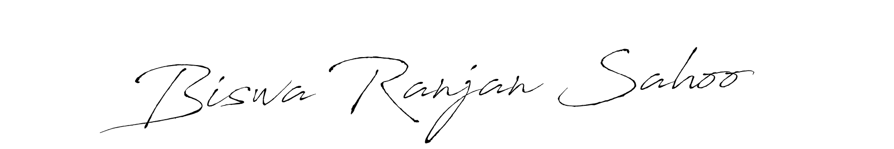 Make a beautiful signature design for name Biswa Ranjan Sahoo. With this signature (Antro_Vectra) style, you can create a handwritten signature for free. Biswa Ranjan Sahoo signature style 6 images and pictures png