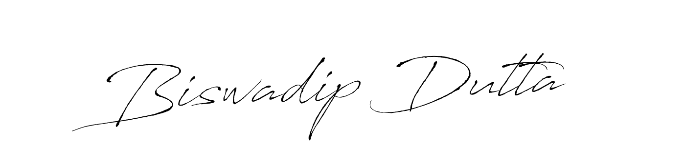 Make a beautiful signature design for name Biswadip Dutta. With this signature (Antro_Vectra) style, you can create a handwritten signature for free. Biswadip Dutta signature style 6 images and pictures png