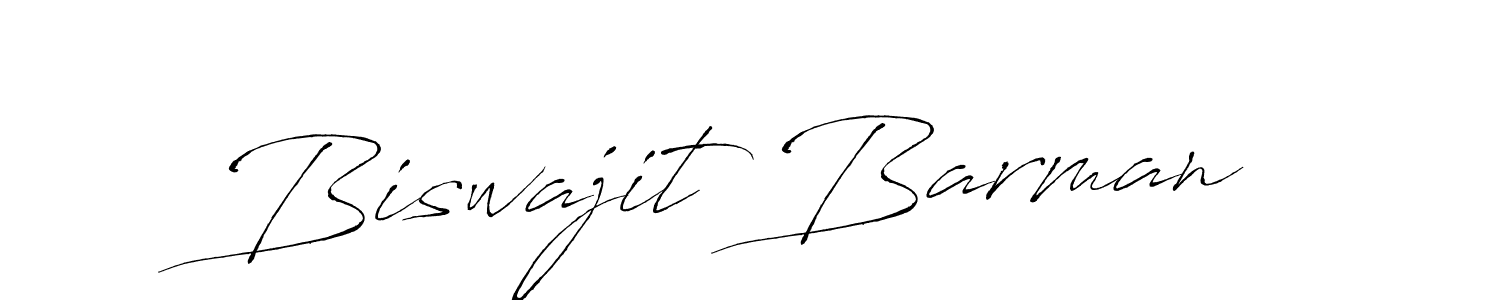 Use a signature maker to create a handwritten signature online. With this signature software, you can design (Antro_Vectra) your own signature for name Biswajit Barman. Biswajit Barman signature style 6 images and pictures png