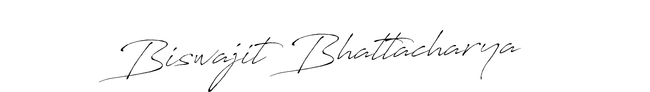 How to make Biswajit Bhattacharya name signature. Use Antro_Vectra style for creating short signs online. This is the latest handwritten sign. Biswajit Bhattacharya signature style 6 images and pictures png