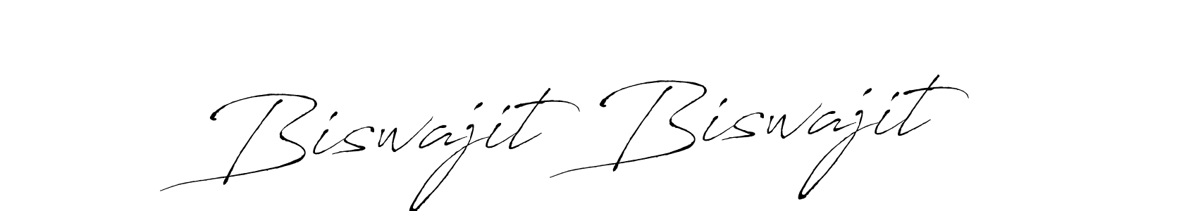 Biswajit Biswajit stylish signature style. Best Handwritten Sign (Antro_Vectra) for my name. Handwritten Signature Collection Ideas for my name Biswajit Biswajit. Biswajit Biswajit signature style 6 images and pictures png