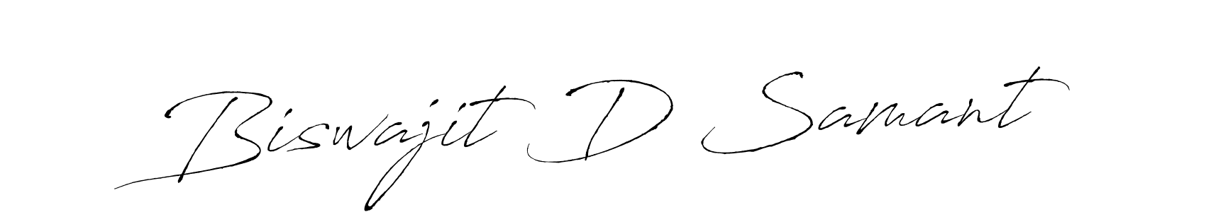 Biswajit D Samant stylish signature style. Best Handwritten Sign (Antro_Vectra) for my name. Handwritten Signature Collection Ideas for my name Biswajit D Samant. Biswajit D Samant signature style 6 images and pictures png