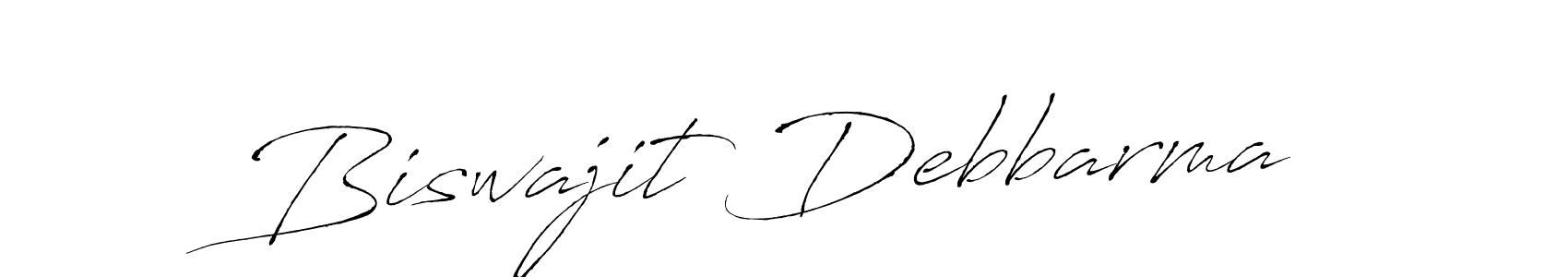 Design your own signature with our free online signature maker. With this signature software, you can create a handwritten (Antro_Vectra) signature for name Biswajit Debbarma. Biswajit Debbarma signature style 6 images and pictures png