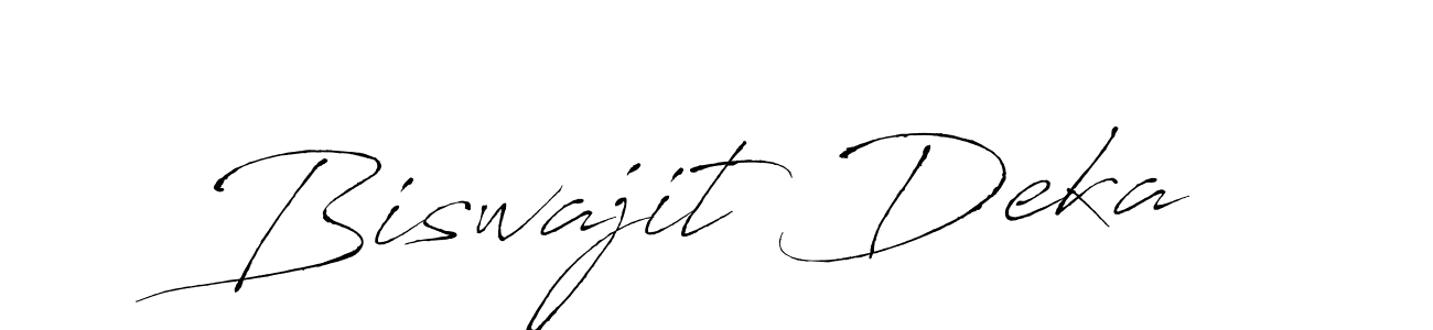 Create a beautiful signature design for name Biswajit Deka. With this signature (Antro_Vectra) fonts, you can make a handwritten signature for free. Biswajit Deka signature style 6 images and pictures png