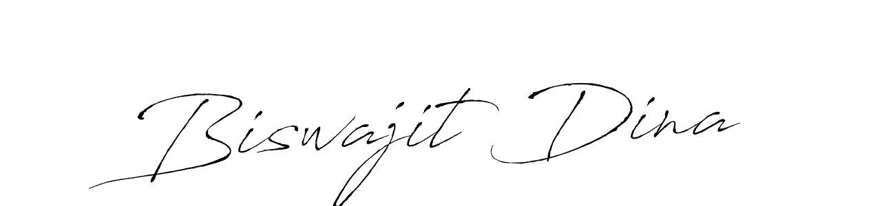 Design your own signature with our free online signature maker. With this signature software, you can create a handwritten (Antro_Vectra) signature for name Biswajit Dina. Biswajit Dina signature style 6 images and pictures png