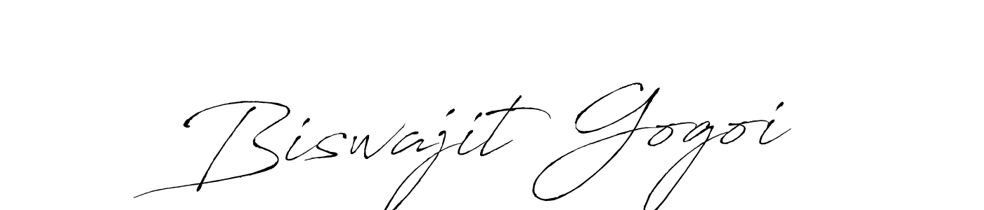 Biswajit Gogoi stylish signature style. Best Handwritten Sign (Antro_Vectra) for my name. Handwritten Signature Collection Ideas for my name Biswajit Gogoi. Biswajit Gogoi signature style 6 images and pictures png