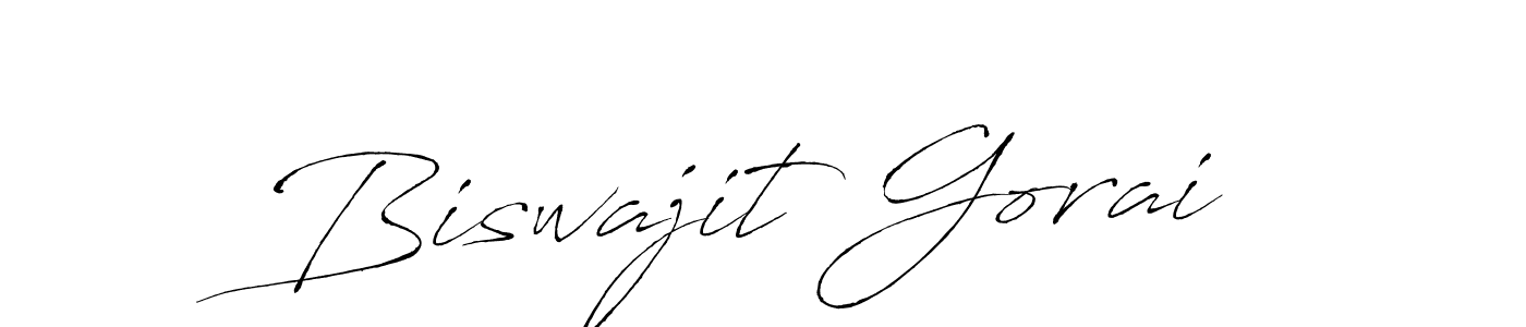 Also we have Biswajit Gorai name is the best signature style. Create professional handwritten signature collection using Antro_Vectra autograph style. Biswajit Gorai signature style 6 images and pictures png