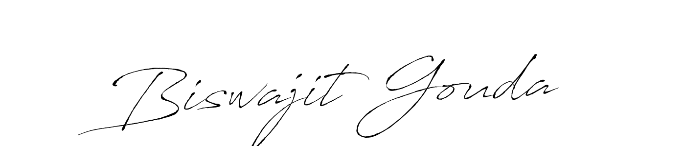 How to make Biswajit Gouda signature? Antro_Vectra is a professional autograph style. Create handwritten signature for Biswajit Gouda name. Biswajit Gouda signature style 6 images and pictures png