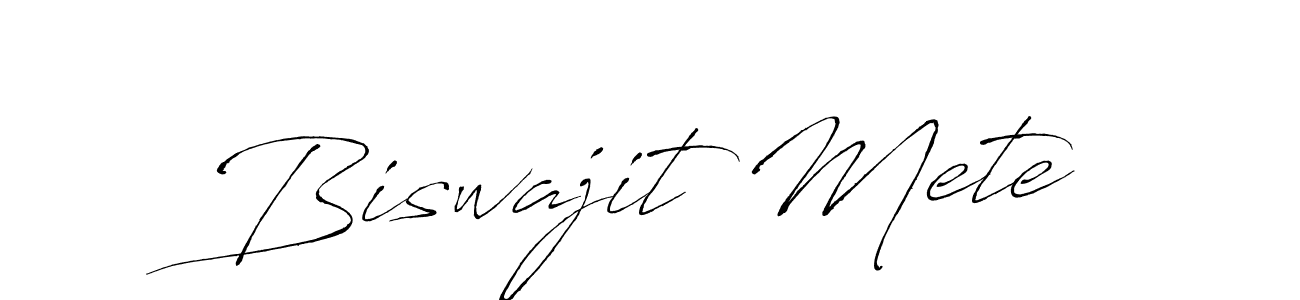 It looks lik you need a new signature style for name Biswajit Mete. Design unique handwritten (Antro_Vectra) signature with our free signature maker in just a few clicks. Biswajit Mete signature style 6 images and pictures png