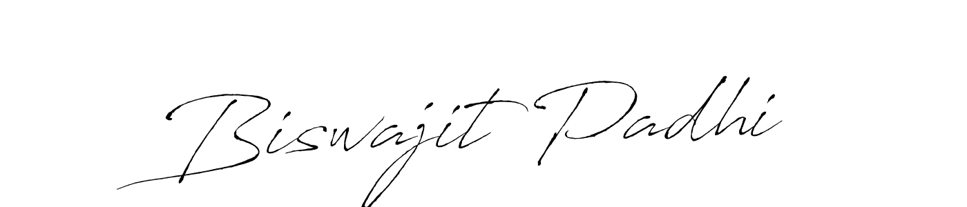 Make a beautiful signature design for name Biswajit Padhi. With this signature (Antro_Vectra) style, you can create a handwritten signature for free. Biswajit Padhi signature style 6 images and pictures png