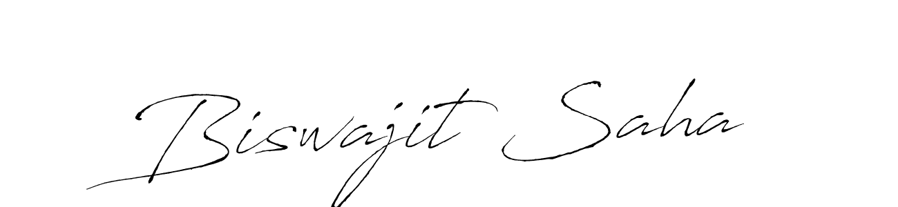 Design your own signature with our free online signature maker. With this signature software, you can create a handwritten (Antro_Vectra) signature for name Biswajit Saha. Biswajit Saha signature style 6 images and pictures png