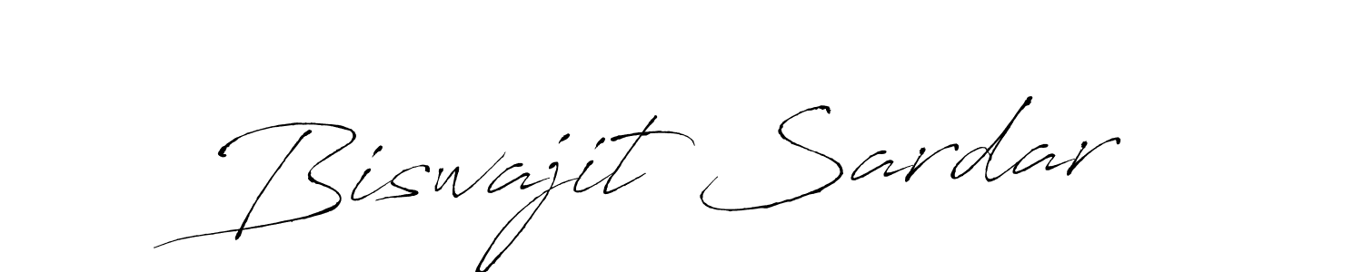 Biswajit Sardar stylish signature style. Best Handwritten Sign (Antro_Vectra) for my name. Handwritten Signature Collection Ideas for my name Biswajit Sardar. Biswajit Sardar signature style 6 images and pictures png