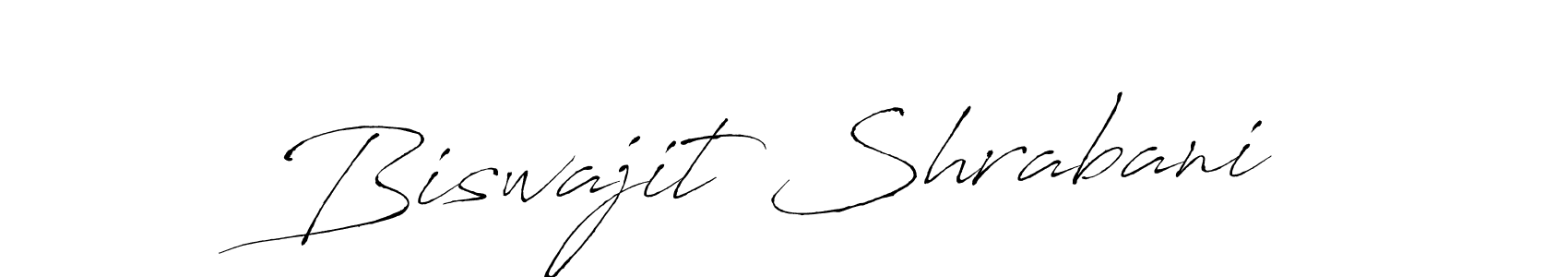Also we have Biswajit Shrabani name is the best signature style. Create professional handwritten signature collection using Antro_Vectra autograph style. Biswajit Shrabani signature style 6 images and pictures png