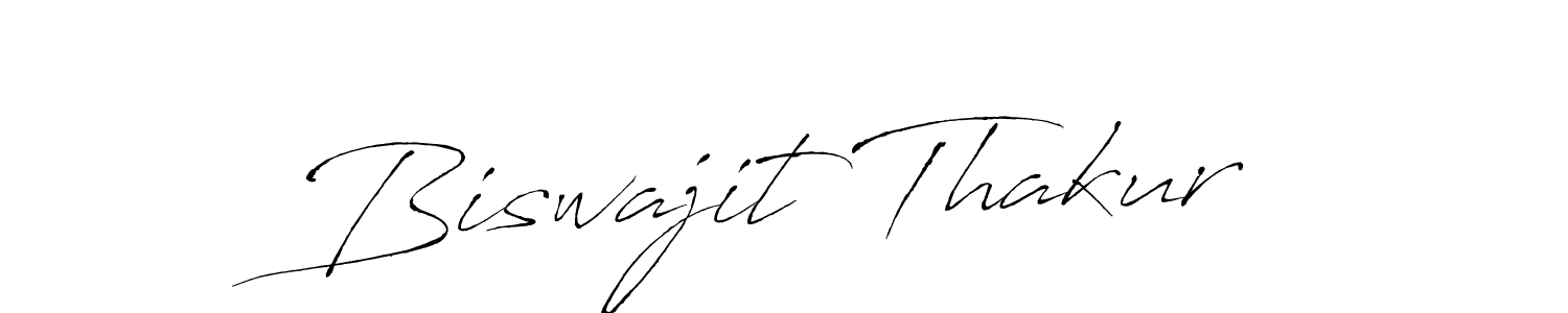 Create a beautiful signature design for name Biswajit Thakur. With this signature (Antro_Vectra) fonts, you can make a handwritten signature for free. Biswajit Thakur signature style 6 images and pictures png