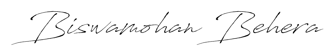 The Antro_Vectra signature style provides a bold statement for name Biswamohan Behera. Designed for business owners, executives, and leaders. Biswamohan Behera signature style 6 images and pictures png