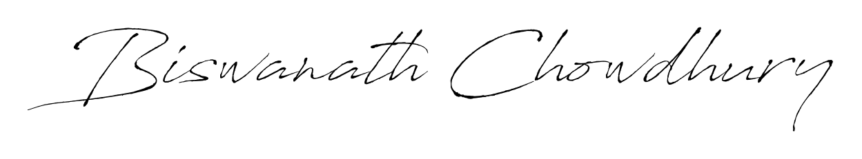 It looks like you need a new signature style for name Biswanath Chowdhury. Design unique handwritten (Antro_Vectra) signature with our free signature maker in just a few clicks. Biswanath Chowdhury signature style 6 images and pictures png