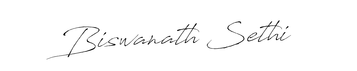 Make a beautiful signature design for name Biswanath Sethi. Use this online signature maker to create a handwritten signature for free. Biswanath Sethi signature style 6 images and pictures png