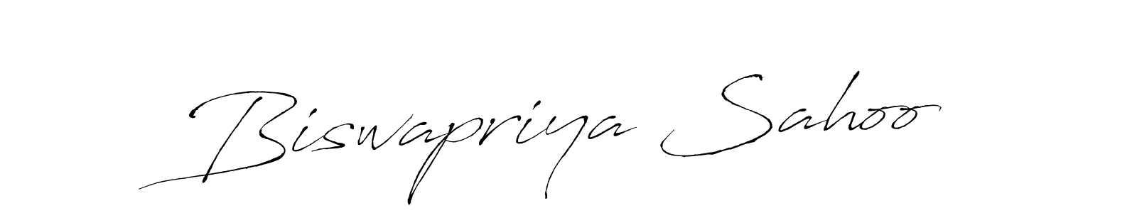 How to make Biswapriya Sahoo signature? Antro_Vectra is a professional autograph style. Create handwritten signature for Biswapriya Sahoo name. Biswapriya Sahoo signature style 6 images and pictures png