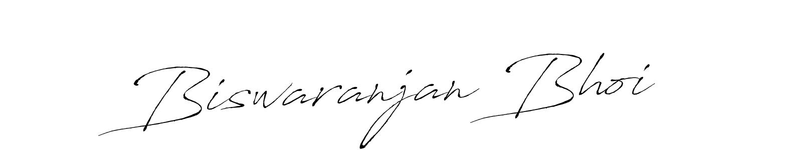 Create a beautiful signature design for name Biswaranjan Bhoi. With this signature (Antro_Vectra) fonts, you can make a handwritten signature for free. Biswaranjan Bhoi signature style 6 images and pictures png