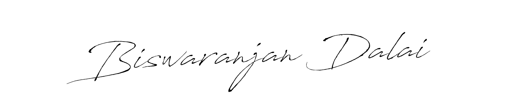 The best way (Antro_Vectra) to make a short signature is to pick only two or three words in your name. The name Biswaranjan Dalai include a total of six letters. For converting this name. Biswaranjan Dalai signature style 6 images and pictures png