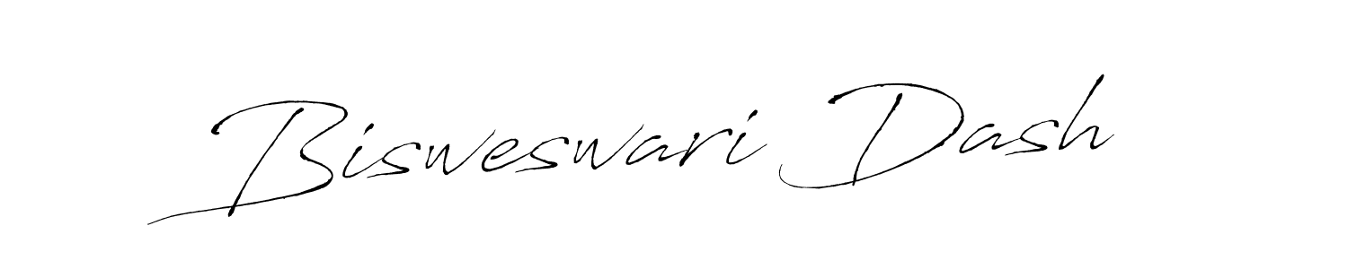 Use a signature maker to create a handwritten signature online. With this signature software, you can design (Antro_Vectra) your own signature for name Bisweswari Dash. Bisweswari Dash signature style 6 images and pictures png