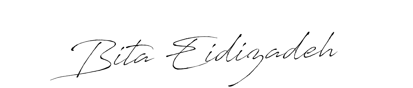 Also You can easily find your signature by using the search form. We will create Bita Eidizadeh name handwritten signature images for you free of cost using Antro_Vectra sign style. Bita Eidizadeh signature style 6 images and pictures png