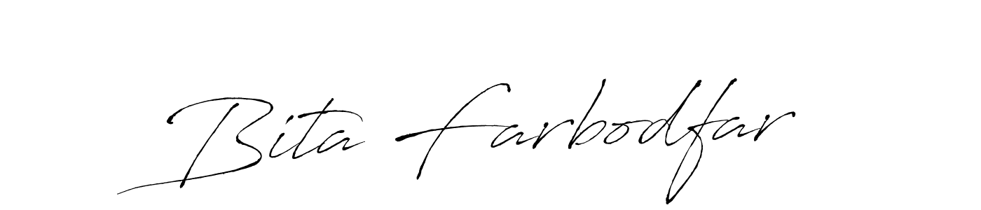 Once you've used our free online signature maker to create your best signature Antro_Vectra style, it's time to enjoy all of the benefits that Bita Farbodfar name signing documents. Bita Farbodfar signature style 6 images and pictures png