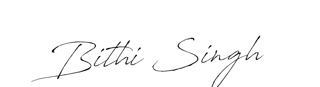 Antro_Vectra is a professional signature style that is perfect for those who want to add a touch of class to their signature. It is also a great choice for those who want to make their signature more unique. Get Bithi Singh name to fancy signature for free. Bithi Singh signature style 6 images and pictures png