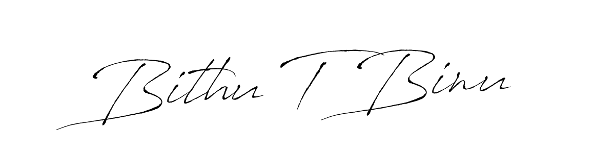 This is the best signature style for the Bithu T Binu name. Also you like these signature font (Antro_Vectra). Mix name signature. Bithu T Binu signature style 6 images and pictures png