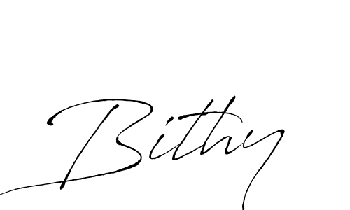 Make a beautiful signature design for name Bithy. With this signature (Antro_Vectra) style, you can create a handwritten signature for free. Bithy signature style 6 images and pictures png