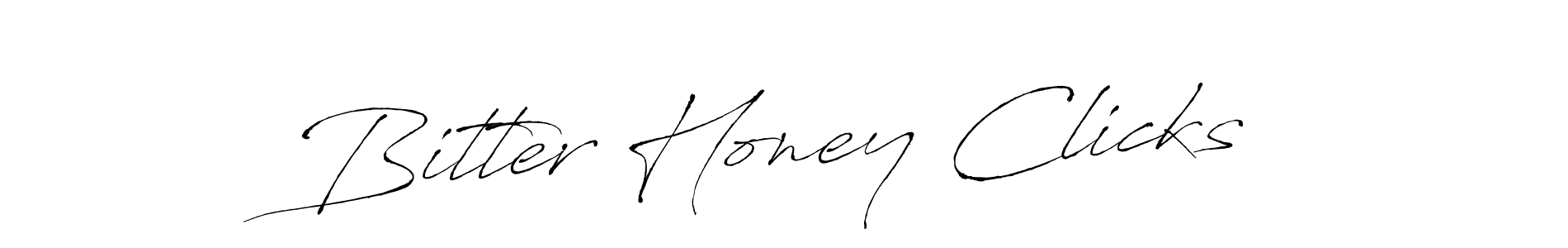 Make a short Bitter Honey Clicks signature style. Manage your documents anywhere anytime using Antro_Vectra. Create and add eSignatures, submit forms, share and send files easily. Bitter Honey Clicks signature style 6 images and pictures png