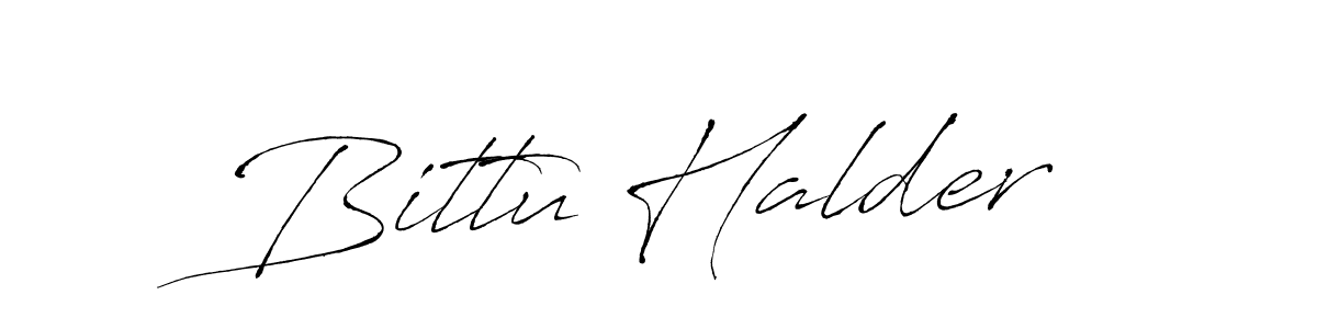 Also we have Bittu Halder name is the best signature style. Create professional handwritten signature collection using Antro_Vectra autograph style. Bittu Halder signature style 6 images and pictures png