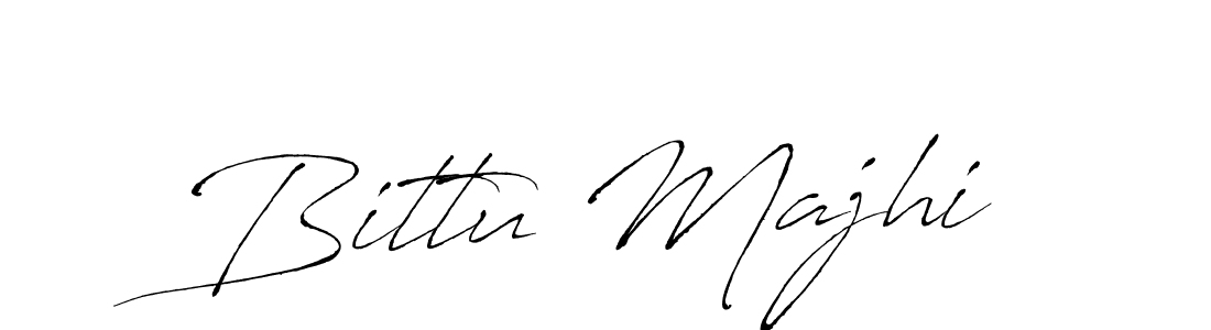 Bittu Majhi stylish signature style. Best Handwritten Sign (Antro_Vectra) for my name. Handwritten Signature Collection Ideas for my name Bittu Majhi. Bittu Majhi signature style 6 images and pictures png