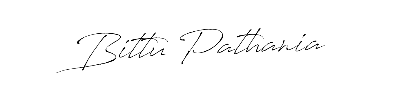 You should practise on your own different ways (Antro_Vectra) to write your name (Bittu Pathania) in signature. don't let someone else do it for you. Bittu Pathania signature style 6 images and pictures png