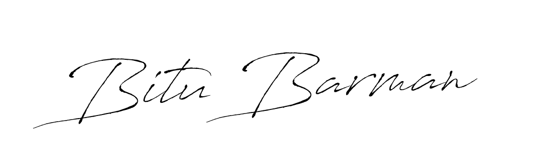 Also we have Bitu Barman name is the best signature style. Create professional handwritten signature collection using Antro_Vectra autograph style. Bitu Barman signature style 6 images and pictures png