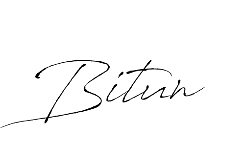 Antro_Vectra is a professional signature style that is perfect for those who want to add a touch of class to their signature. It is also a great choice for those who want to make their signature more unique. Get Bitun name to fancy signature for free. Bitun signature style 6 images and pictures png