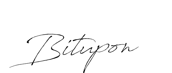 How to make Bitupon signature? Antro_Vectra is a professional autograph style. Create handwritten signature for Bitupon name. Bitupon signature style 6 images and pictures png