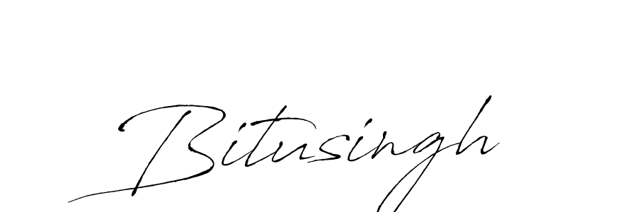 Also we have Bitusingh name is the best signature style. Create professional handwritten signature collection using Antro_Vectra autograph style. Bitusingh signature style 6 images and pictures png