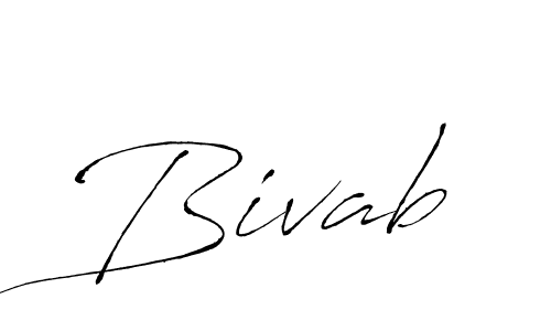 Make a beautiful signature design for name Bivab. Use this online signature maker to create a handwritten signature for free. Bivab signature style 6 images and pictures png