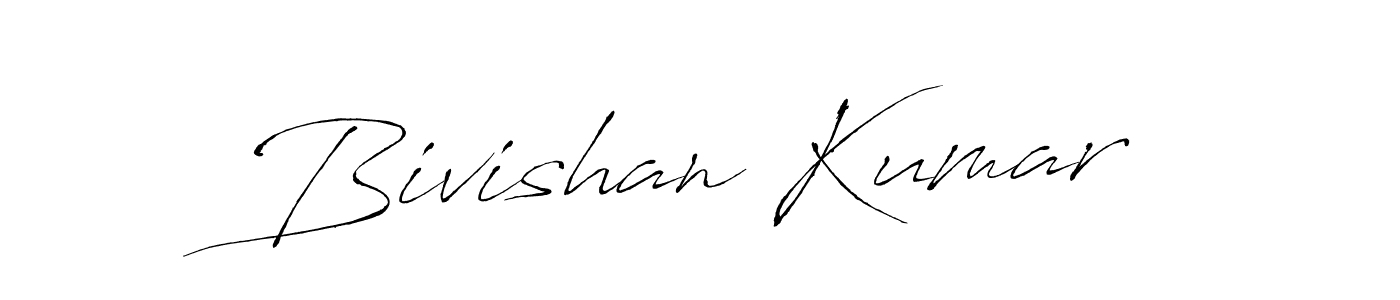 Also we have Bivishan Kumar name is the best signature style. Create professional handwritten signature collection using Antro_Vectra autograph style. Bivishan Kumar signature style 6 images and pictures png