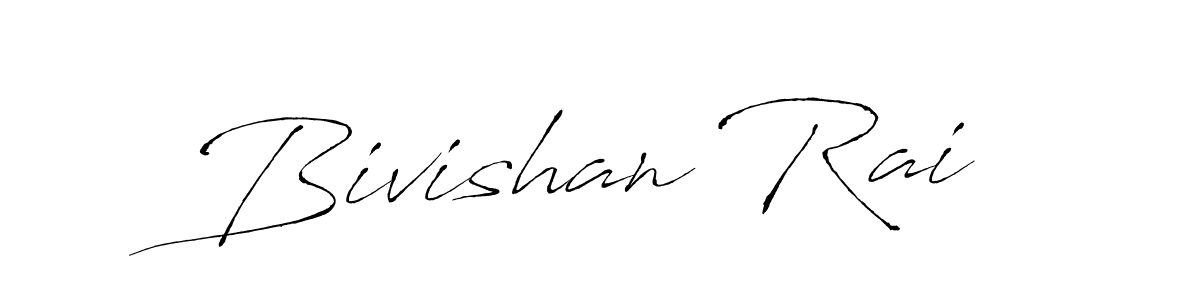 Use a signature maker to create a handwritten signature online. With this signature software, you can design (Antro_Vectra) your own signature for name Bivishan Rai. Bivishan Rai signature style 6 images and pictures png