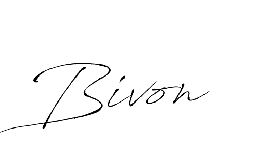 Make a beautiful signature design for name Bivon. Use this online signature maker to create a handwritten signature for free. Bivon signature style 6 images and pictures png