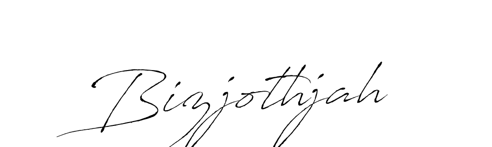 Make a beautiful signature design for name Bizjothjah. With this signature (Antro_Vectra) style, you can create a handwritten signature for free. Bizjothjah signature style 6 images and pictures png