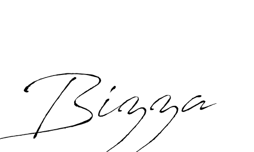 Design your own signature with our free online signature maker. With this signature software, you can create a handwritten (Antro_Vectra) signature for name Bizza. Bizza signature style 6 images and pictures png