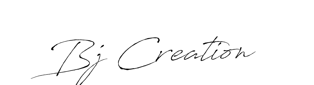You should practise on your own different ways (Antro_Vectra) to write your name (Bj Creation) in signature. don't let someone else do it for you. Bj Creation signature style 6 images and pictures png