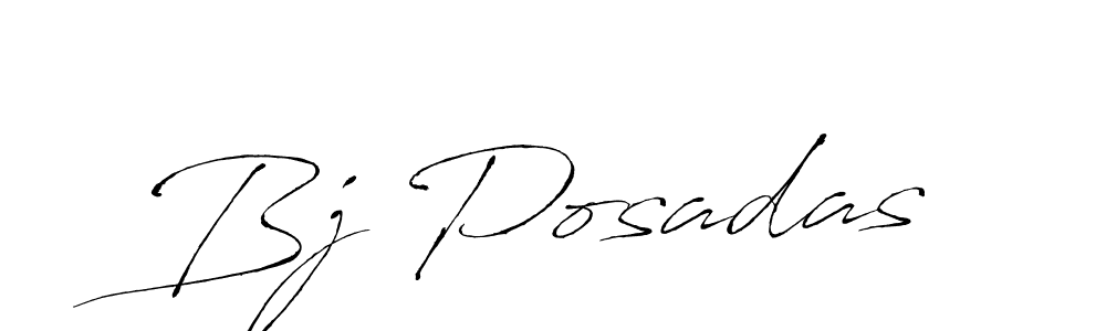 Antro_Vectra is a professional signature style that is perfect for those who want to add a touch of class to their signature. It is also a great choice for those who want to make their signature more unique. Get Bj Posadas name to fancy signature for free. Bj Posadas signature style 6 images and pictures png