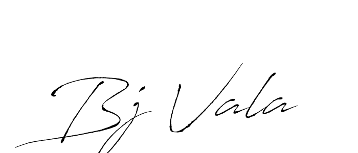Bj Vala stylish signature style. Best Handwritten Sign (Antro_Vectra) for my name. Handwritten Signature Collection Ideas for my name Bj Vala. Bj Vala signature style 6 images and pictures png
