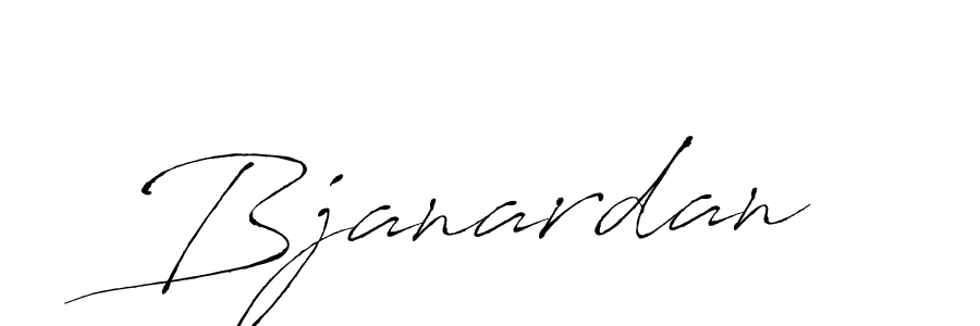 Make a beautiful signature design for name Bjanardan. With this signature (Antro_Vectra) style, you can create a handwritten signature for free. Bjanardan signature style 6 images and pictures png