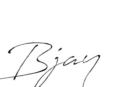 Make a beautiful signature design for name Bjay. With this signature (Antro_Vectra) style, you can create a handwritten signature for free. Bjay signature style 6 images and pictures png