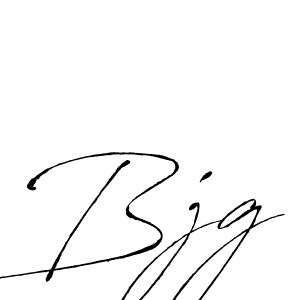 How to make Bjg name signature. Use Antro_Vectra style for creating short signs online. This is the latest handwritten sign. Bjg signature style 6 images and pictures png